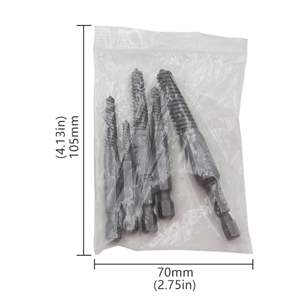 Impact Bolt & Nut Remover Set Disassemble Screw and Bolt Extractor Socket for Removing Damaged /Rusted Bolt Remover Tool