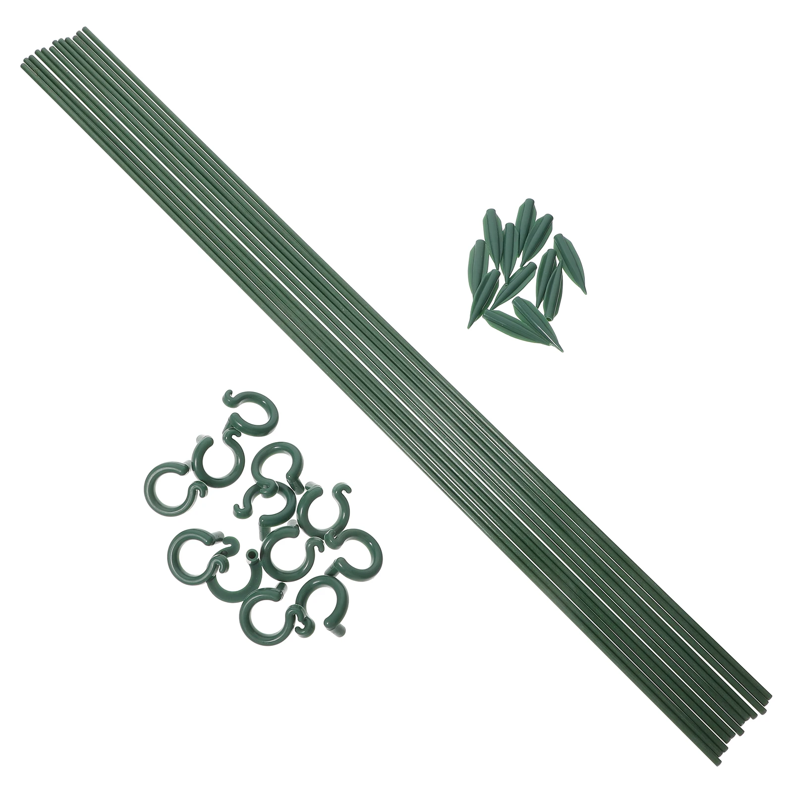 

12pcs Plant Support Frames Garden Trellis For Climbing Plants Outdoor Durable Bonsai Plant Stakes Stable Flower Support Sticks