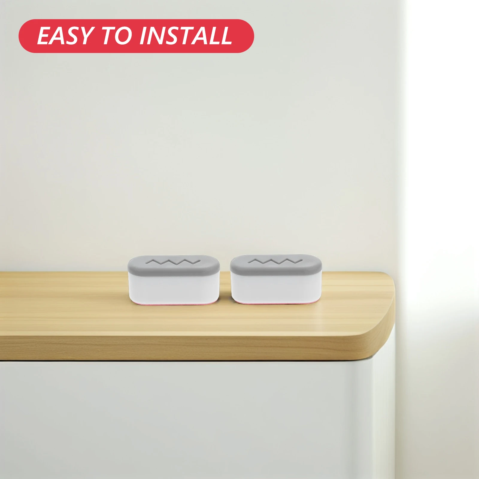 8 قطعة مصدات مقعد المرحاض استبدال المواد المطاطية سهلة التركيب للحد من الضوضاء العالمي صالح لمعظم أغطية غطاء المرحاض الذاتي #3