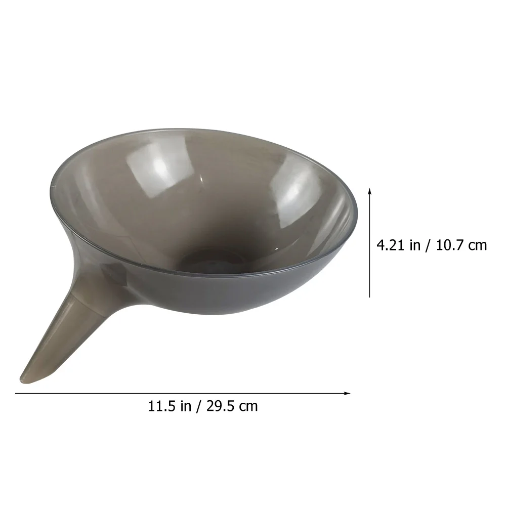 

Sink Strainer Draining Bowl Multi-functional Rice Washer Light Grey Plastic Kitchen