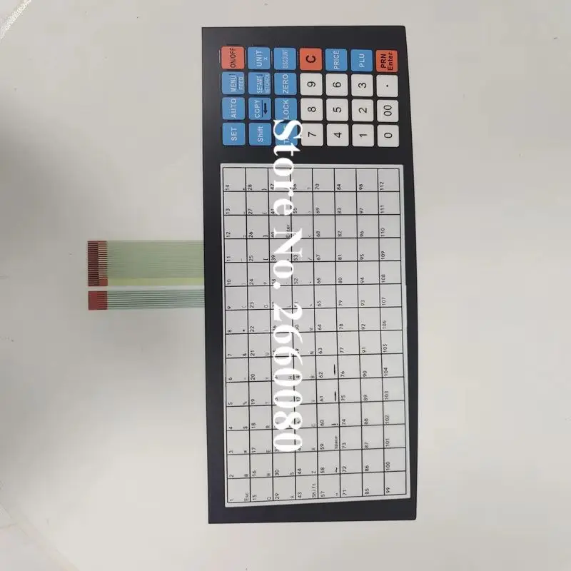 5pcs/lot Brand New RLS1000 Keyboard for Rongta RLS1000A RLS1100C Printer Scale Keypad English Arabic Language