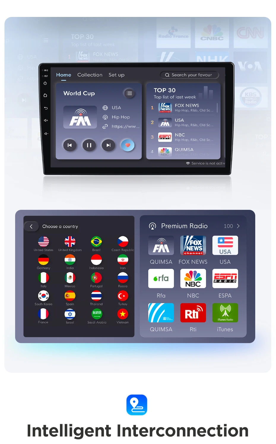 Android Autoradio für VW Volkswagen Passat B8 2015-2020 Multimedia CarPlay IPS Touchscreen 2 Din Navigation BT GPS 4G WIFI FM DSP RDS SWC