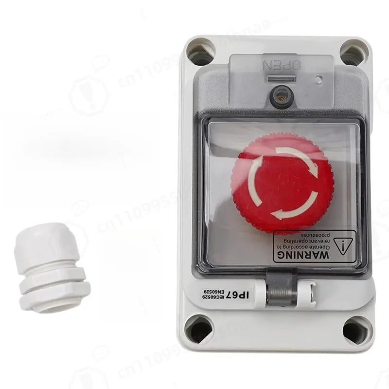 Emergency-Stop Switches With Box E-Stop Box  Stop Push Button Power Switch With Box For Electrical Fire-fighting Equipment