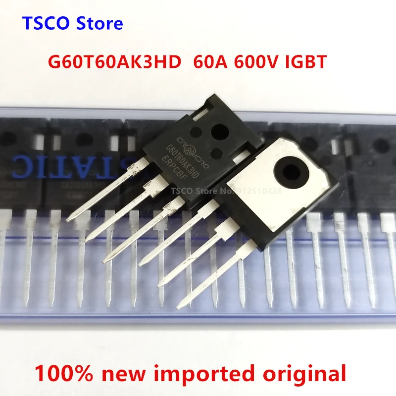 10piece  G60T60AK3HD  100%New Original  60A 600V IGBT