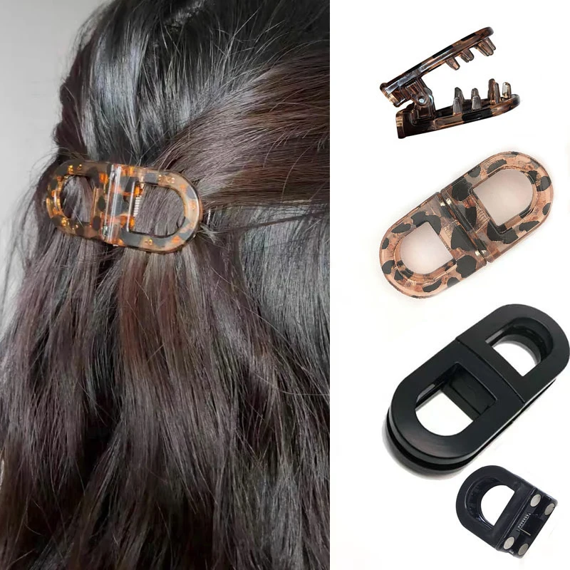 

Новая магнитная заколка для волос с леопардовым принтом, не скользящая, в корейском стиле, модная магнитная заколка-зажим, аксессуары для волос для женщин и девушек