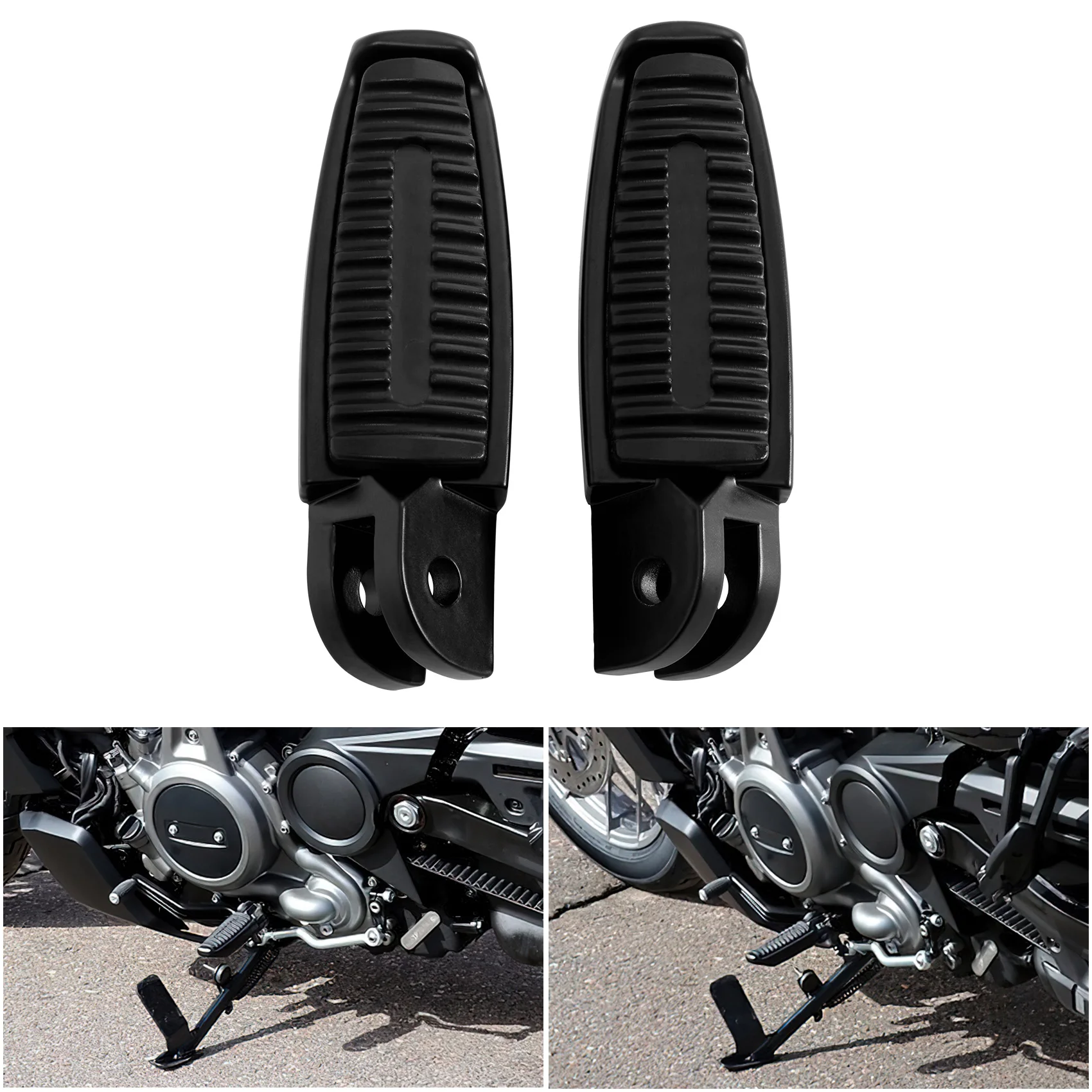 

Front Driver Footpegs Footrest Fit For Harley Nightster RH975 2022-2023 Special RH975S 2023 Motorcycle Accessory