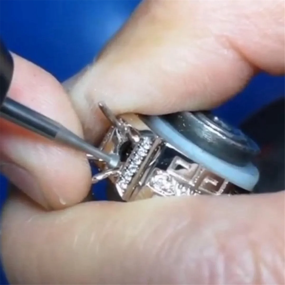 6 pezzi di bava a tazza rotonda - gambo da 3/32 pollici per la creazione di gioielli, punte arrotonde in filo metallico Vogue