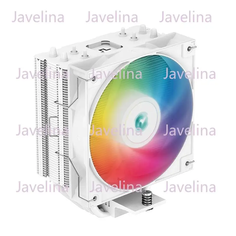 Xuanbing 400V5 dual fans, Snow Leopard version radiator, Xuanbing 500 heat pipe silent AK400 white