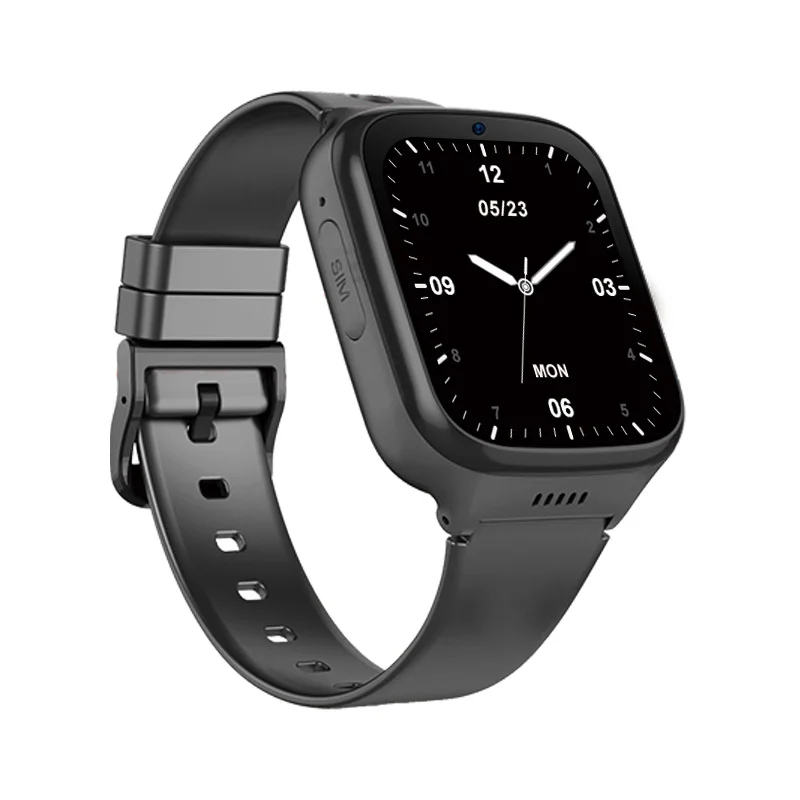 TJXLSenior Jam Tangan 2024 4G Tahan Air CAT1 GPS Jam Tangan Pintar CT30 Pro untuk Orang Tua Tombol SOS Lokasi Akurat Tinggi Jam Tangan Senior