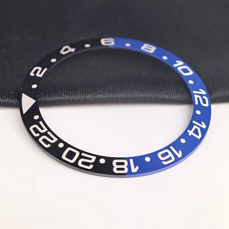Ceramic Watch Bezel For RLX GMT-MASTER 126710 Batman Black and Blue Bezel Generic Watch Parts image 3