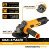 Deko-電気アングルグラインダー,プラグイン切断機,金属および木材電動工具,新品,115mm, 800w,11000rpm 3