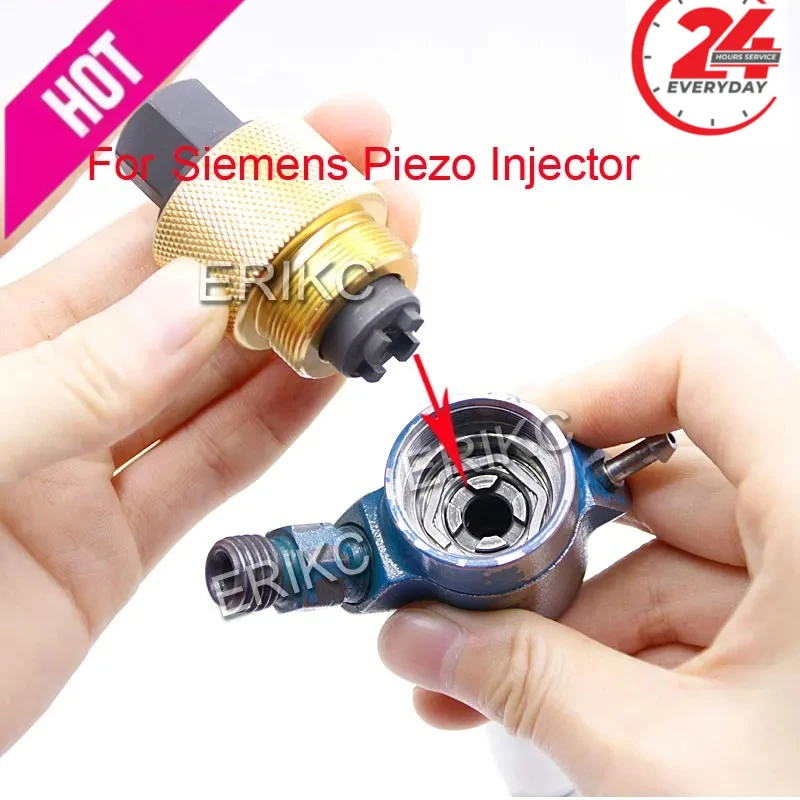 E1023611 Common Rail Injector Disassembly Tools for Bosch Piezo Siemens Piezo Injector Valve Assy Repair Tool ERIKC