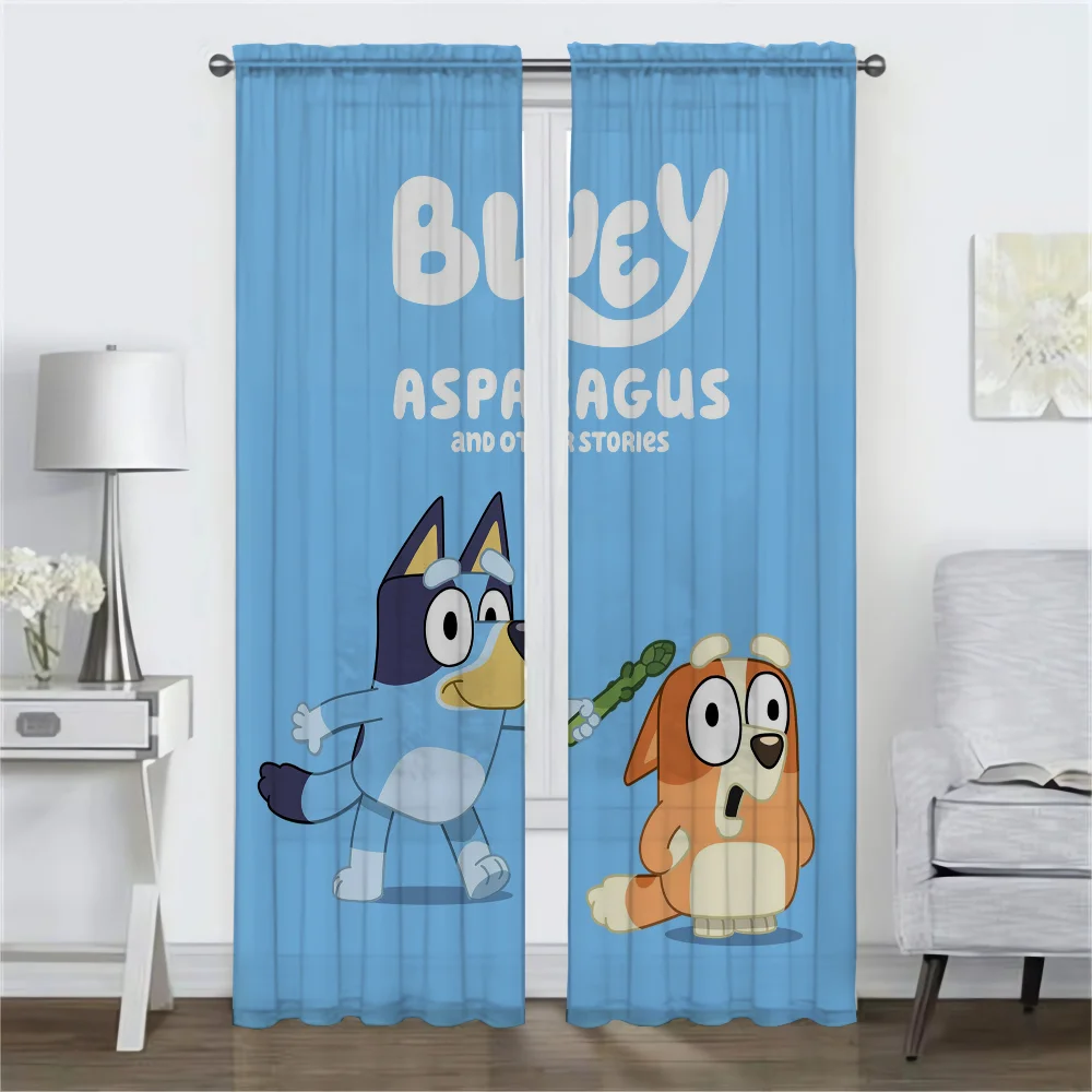 B-BlueyS Blackout Curtain for Room 2 Panel Modern Living Room Curtains 2 Pieces Home Interior Curtains Shades Tulle for Bedroom