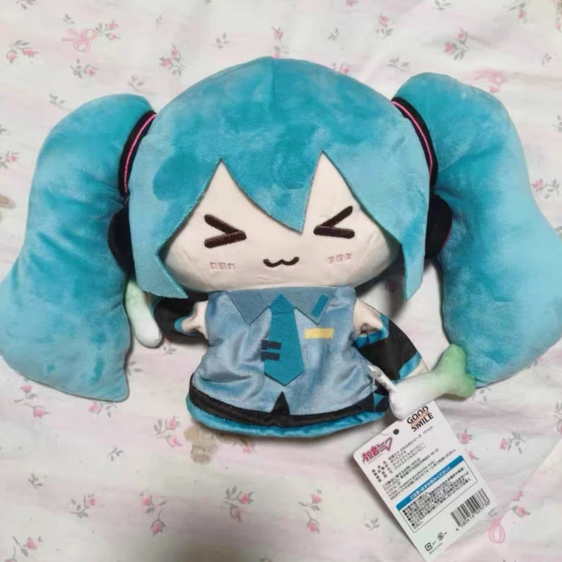 Genuine Hand Puppet Doll Miku Support Green Model Hatsune Miku Plush Series Plush Hand Puppet Doll Miku Onion Style Gifts view 5