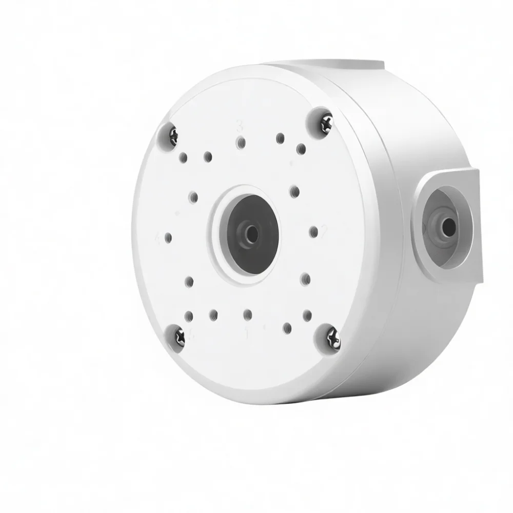 CCTV Security Camera Mounting Bracket Dome Base Junction Box Adapter Wall Ceiling Mount Indoor Outdoor Cable Cover Holder