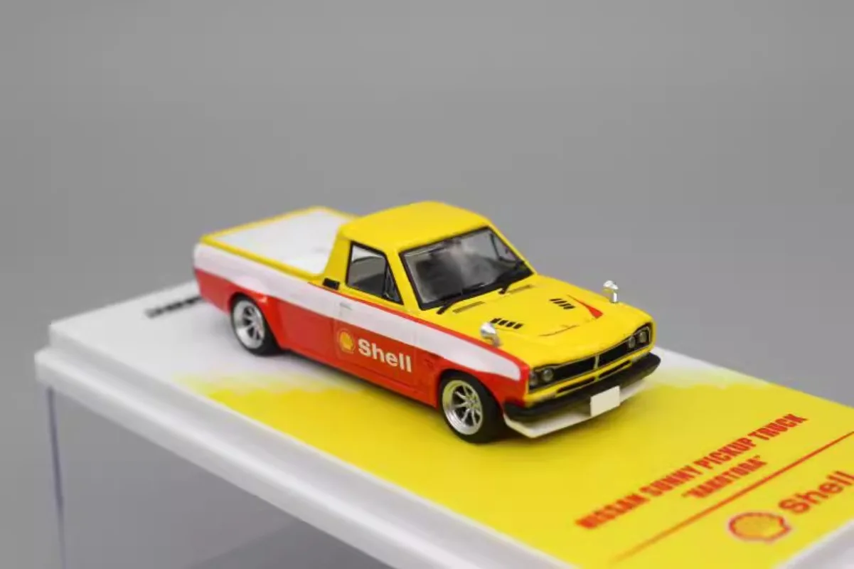 Inno Diecast 1/64 Bilancia Nissan Modello In Lega di Auto Nissan Trasporto VanSunny GTR Shell Gioca Veicoli Giocattolo per I Ragazzi Regalo Scatola Originale
