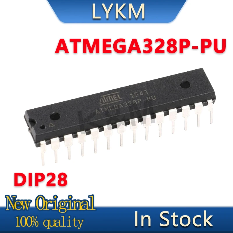 1-10/قطعة جديد الأصلي ATMEGA328P-PU MEGA328P DIP-28 رقاقة متحكم صغير في المخزون
