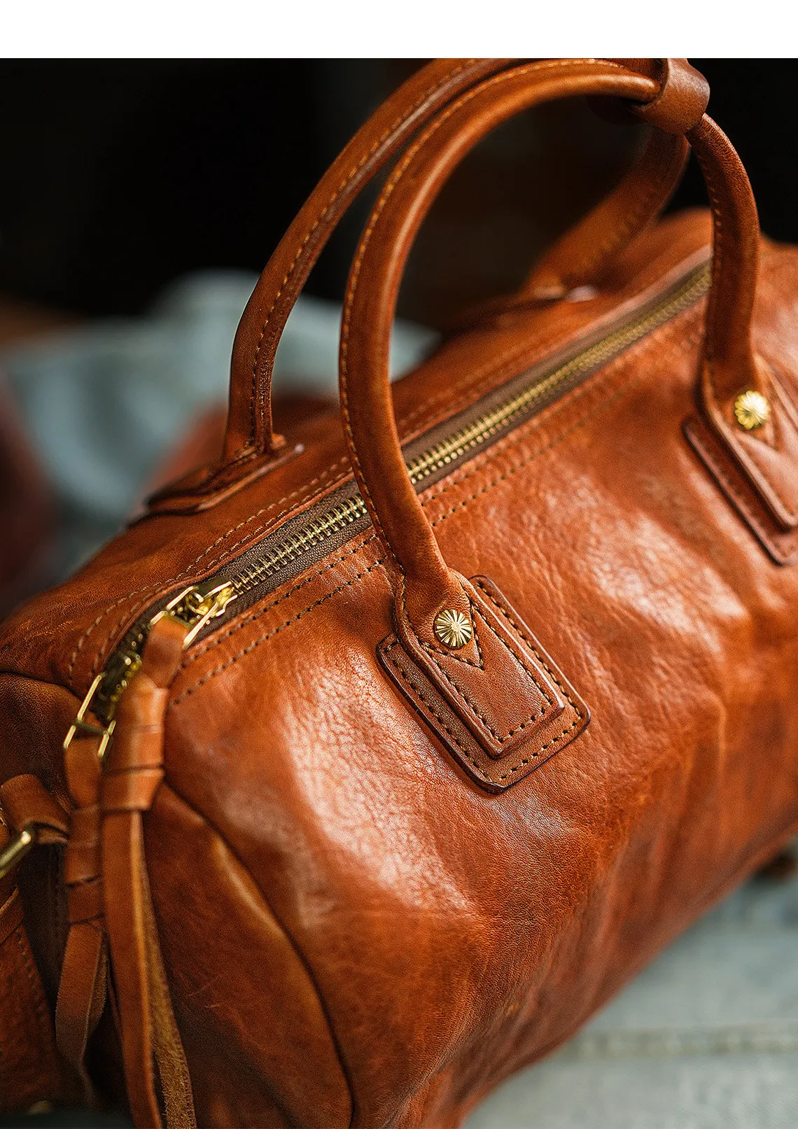 PNDME einfache Vintage-Hochwertige Herrenhandtasche aus erstklassigem Rindsleder für Wochenend-, Alltags- und Partyzwecke, luxuriöse Echtleder-Umhängetasche – Detail 14
