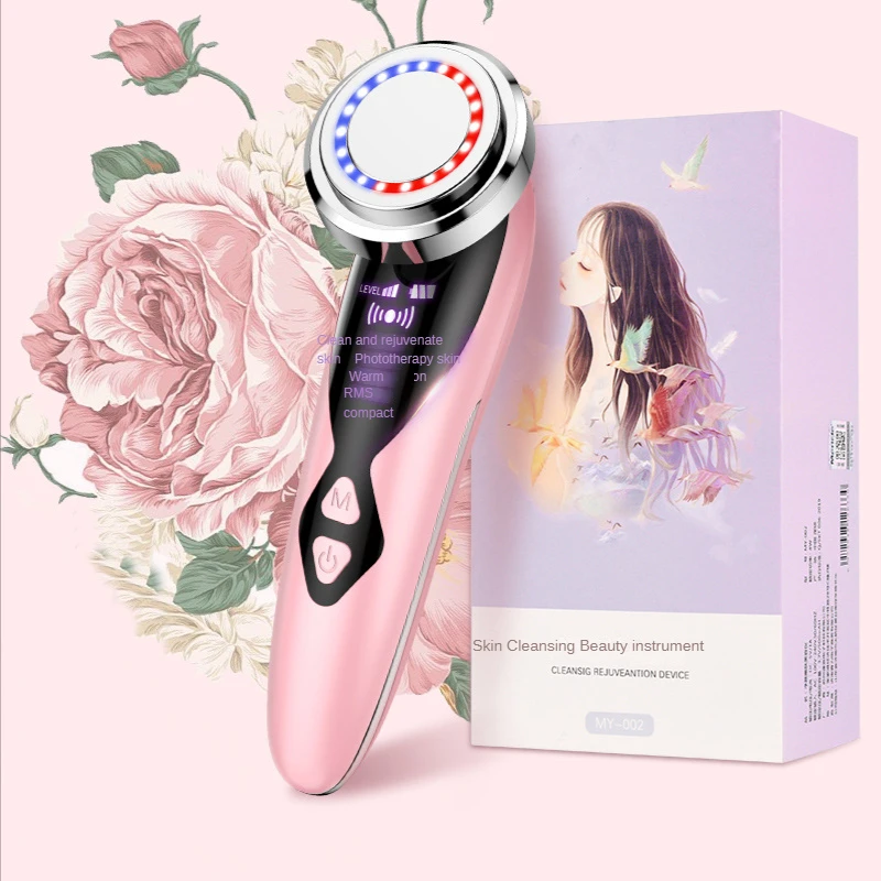 Facial Massager Beauty Instrument Skin Care Tool Import Export Face Photorejuvenation Firming Slimming Device Fading Fine Lines