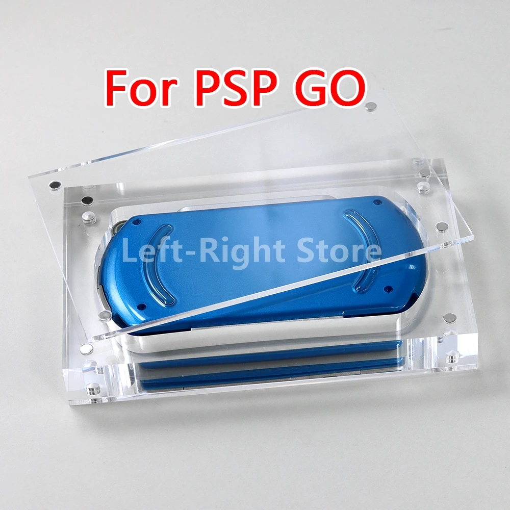 8PCS Acrylic Box Protector For Sony PSP GO Console Transparent Collect Boxes Clear Display Case For PSPGO