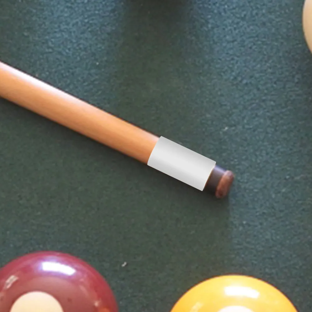 

2Pcs Pool Cue Replacement Ferrules Plastic Snooker Billiard Cue Stick Parts Enhances Accuracy Control Billiard Supplies