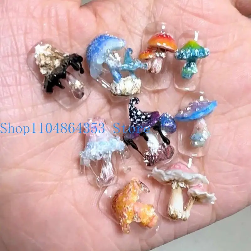 

652F силиконовая форма для дизайна ногтей, стильная форма для маникюра с грибами, инструмент для изготовления ювелирных изделий