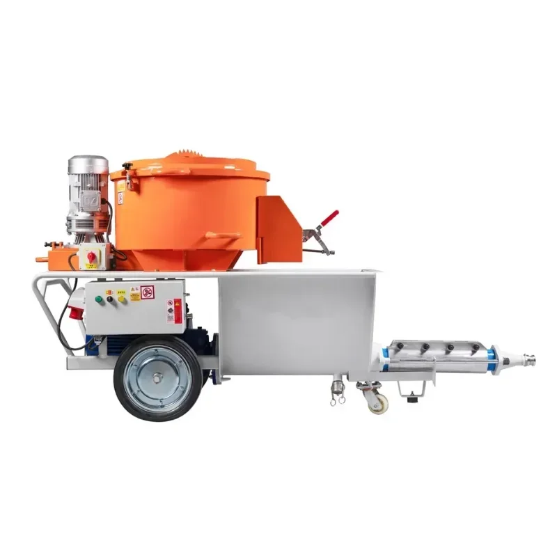 Hot Sale Concrete Mortar Sprayer Multifunctional Low Cost Spraying Plastering Machine Shotcrete Plaster Mortar Spraying Machine