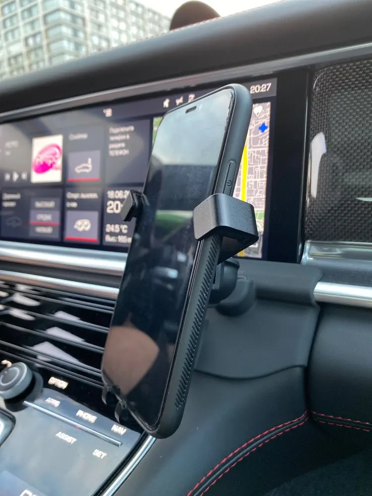For Porsche Panamera 971 2017 2018 2019 2020 2021 2022 Car Console Mount Mobile Phone Holder Stand Cellphone Bracket