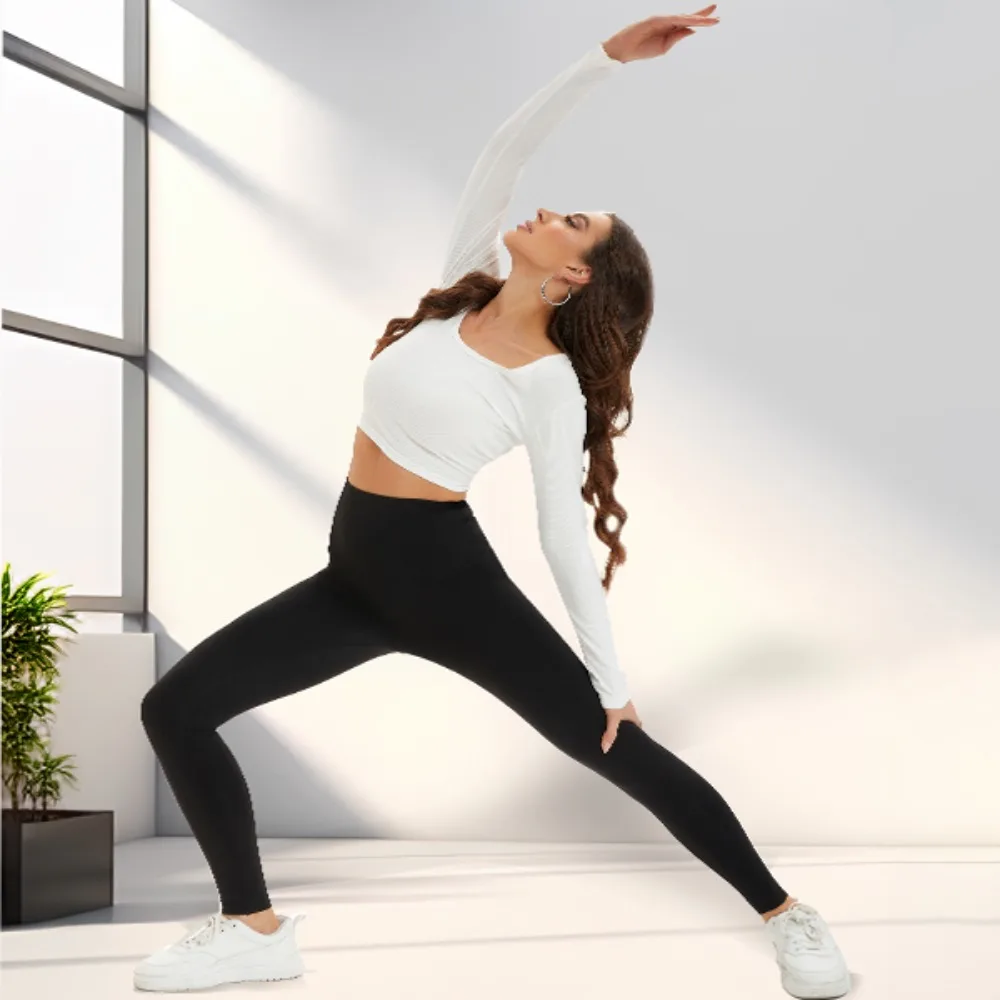 Podnoszące pośladki legginsy damskie uciskowe spodnie do jogi bezszwowe na wysoki wzrost dopasowana elastyczna siłownia treningowa na co dzień