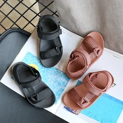Sandales d'été pour enfants, chaussures de plage pour filles, solides, décontractées, sport, pour écoliers, garçons