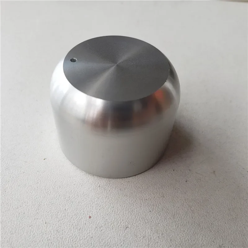 2 szt. Aluminiowe pokrętło potencjometru pokrętło cylindryczne 38*28*6mm pokrętło samochodowe przełącznik enkoder regulacja głośności dla wzmacniacza