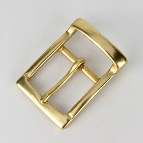 1 개 솔리드 브래스 40mm 벨트 버클 남자 허리띠 머리 가죽 공예 벨트 부품에 대 한 단일 핀 버클 웨 빙 DIY 가죽 cra