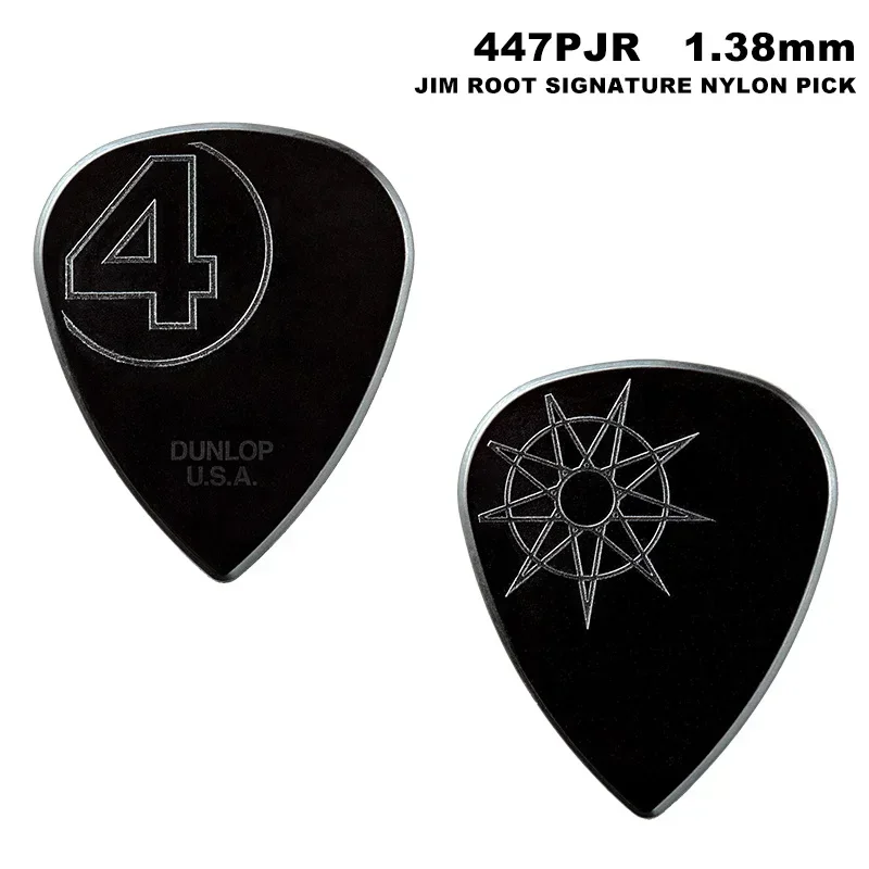 1 PCS Guitar Picks Dunlop John Petrucci Signature Jazz III 447PJR 1.38mm Guitar Pick Plectrum Acoustic Electric Guitar Picks