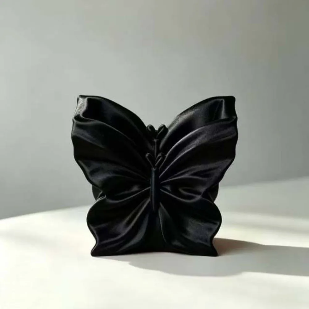 Desktop Organizer Butterfly Pen Holder Stationery Storage Makeup Brush Bin 3D Printed Pen Stand Stable Pen Container