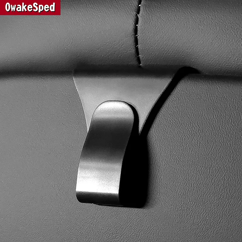 Car Front Seat Headrest Organizer Buckle Hook Clasp Clip For Tesla Model X S 2023 Interior Accessories Storage Hanger Decoration