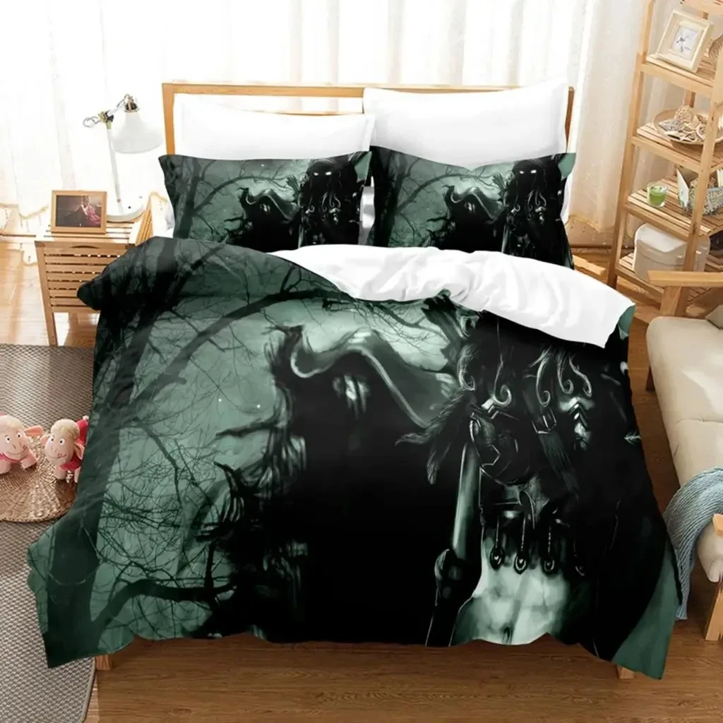 

3D Print Game World Warcraft Comfortable Duvet Quilt Cover Pillowcase Bedding Set Children Bedroom Decoration Home Textile