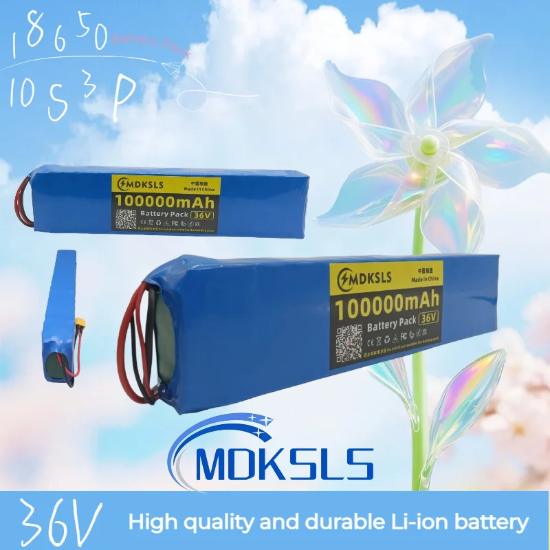 

10S3P 36V 100Ah Scooter Battery Pack for Xiaomi Mijia M365 36V Battery pack Electric Scooter BMS Board for Xiaomi M365