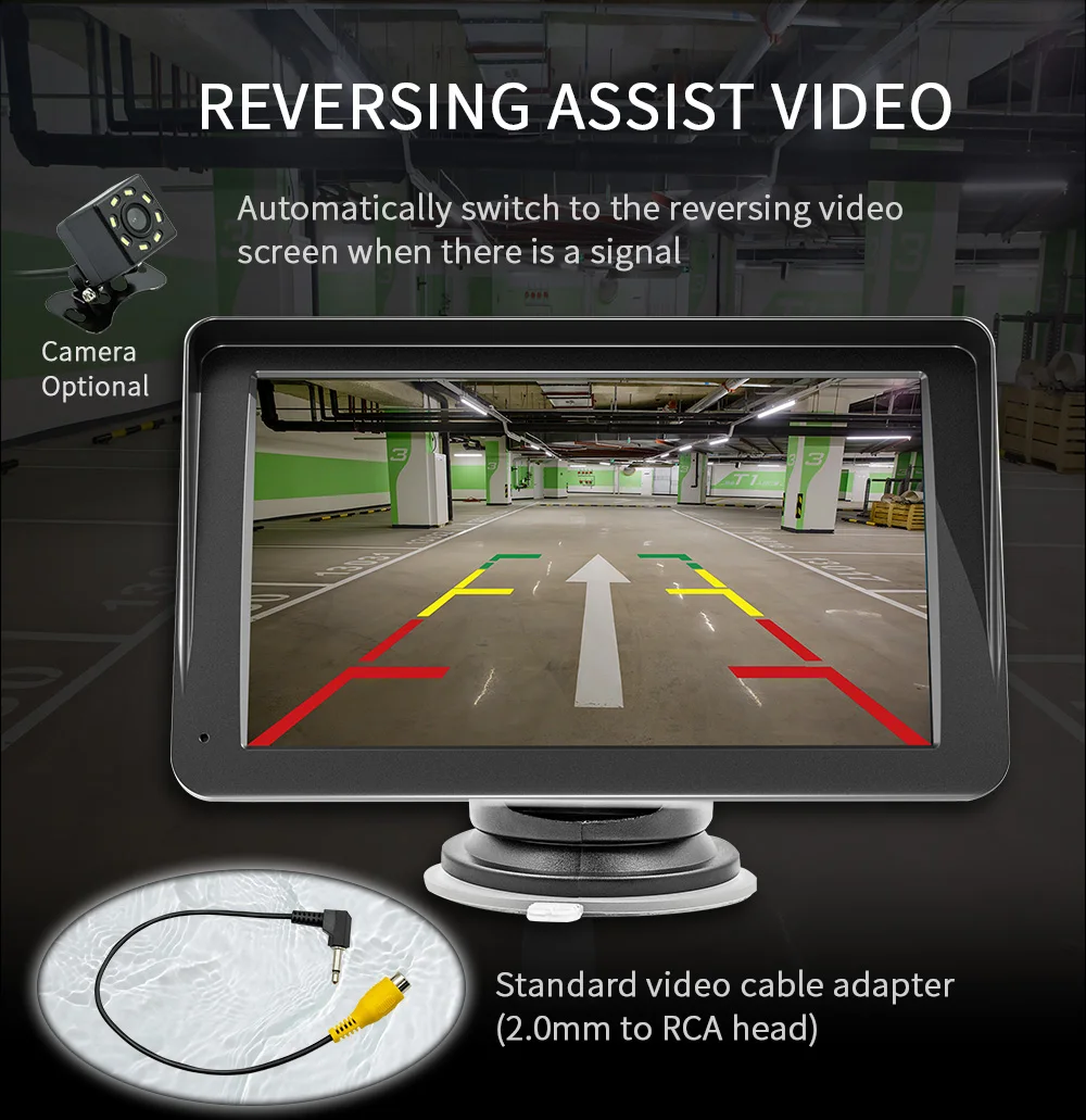 CarPlay Android เครื่องเล่นวิดีโอมัลติมีเดียในรถยนต์ B5300หน้าจอสัมผัสแบบพกพาพร้อม USB AUX สำหรับ kamera spion