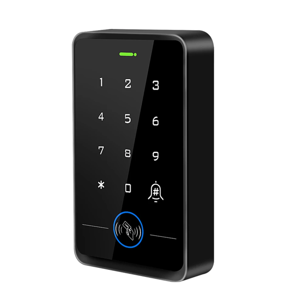 DC 12V Outdoor RFID Access Control Keypad System 125KHz Card Reader Wiegand Work with Electric Magnetic Strike Lock Door Entry