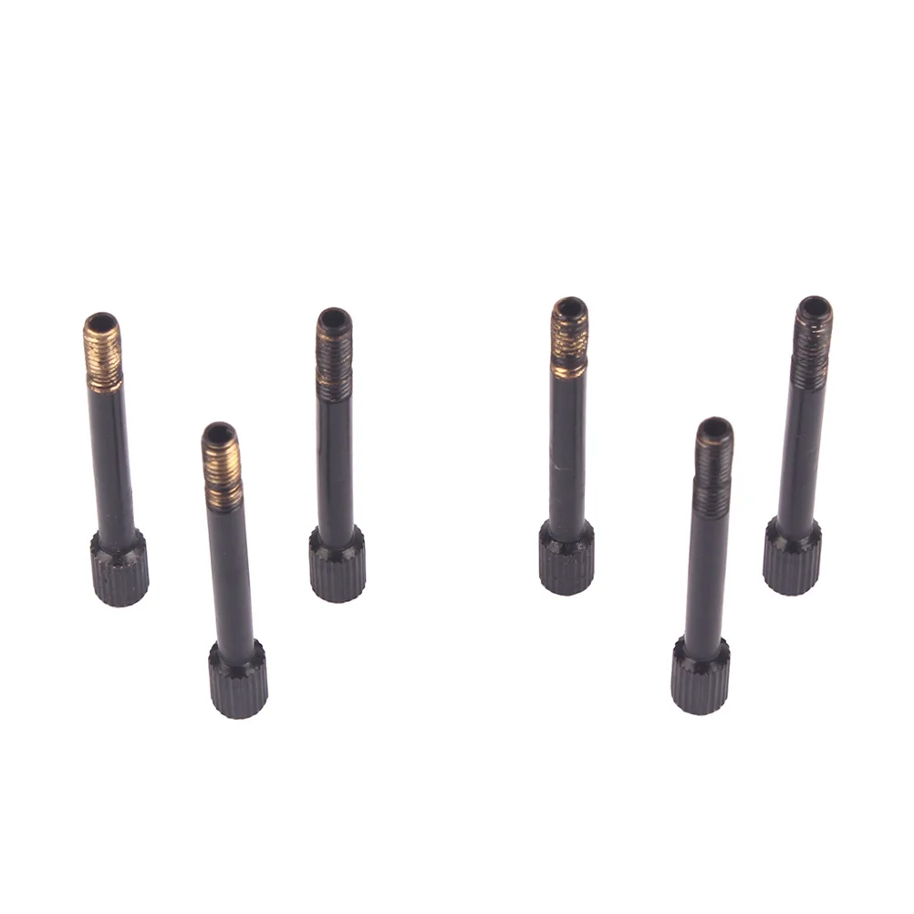 

6pcs Black Metal Tremolo Bridge Saddle Lock String Clamp Screw For Electric 44Mm 3.8Mm Thread Sturdy Guitar Hardware Replacement