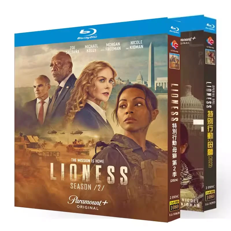

BD Blu-ray TV Series Special Ops Lioness Seasons 1-2 4-Disc Box Set