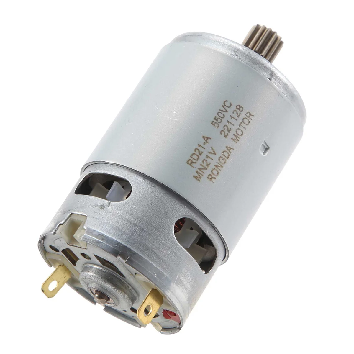 RS550 DC Motor 8.2mm 14 Teeth Gear Mini Motor 21V 29800RPM Electric Saw Motor for Reciprocating Rechargeable Hand Saw