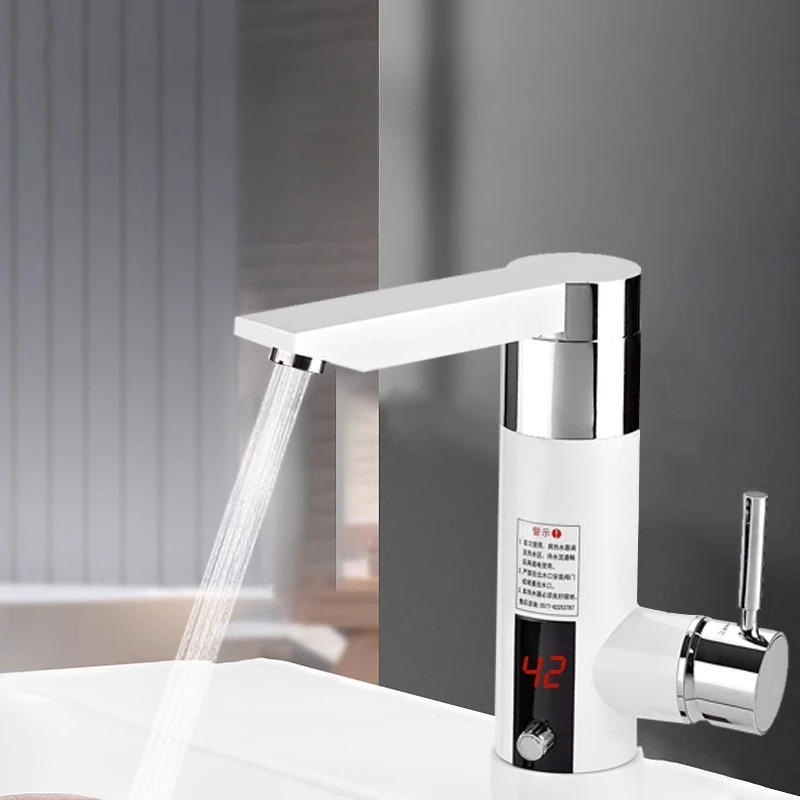 

Instant heating electric faucet variable frequency constant temp small kitchen treasure bathroom fast heating water heater