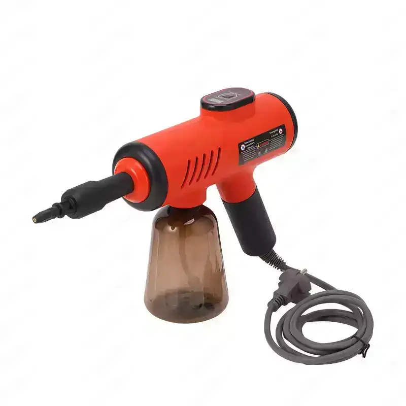 Digital handheld cleaning gun warm pressure steam cleaning machine, multi-functional portable small cleaning machine