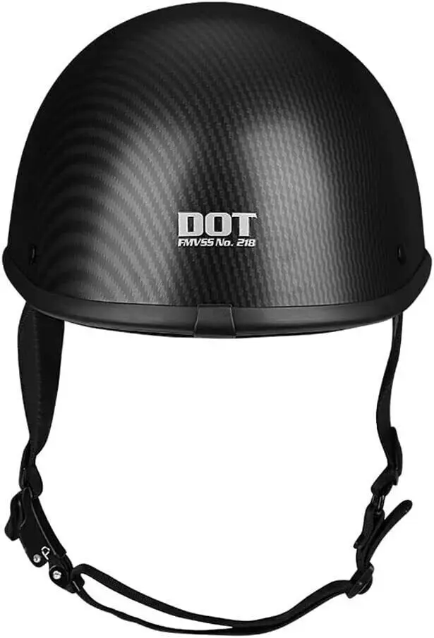 DOT-Half Open Face Motorcycle Helmets, Scooter, Cruiser, Street Biker Helmet