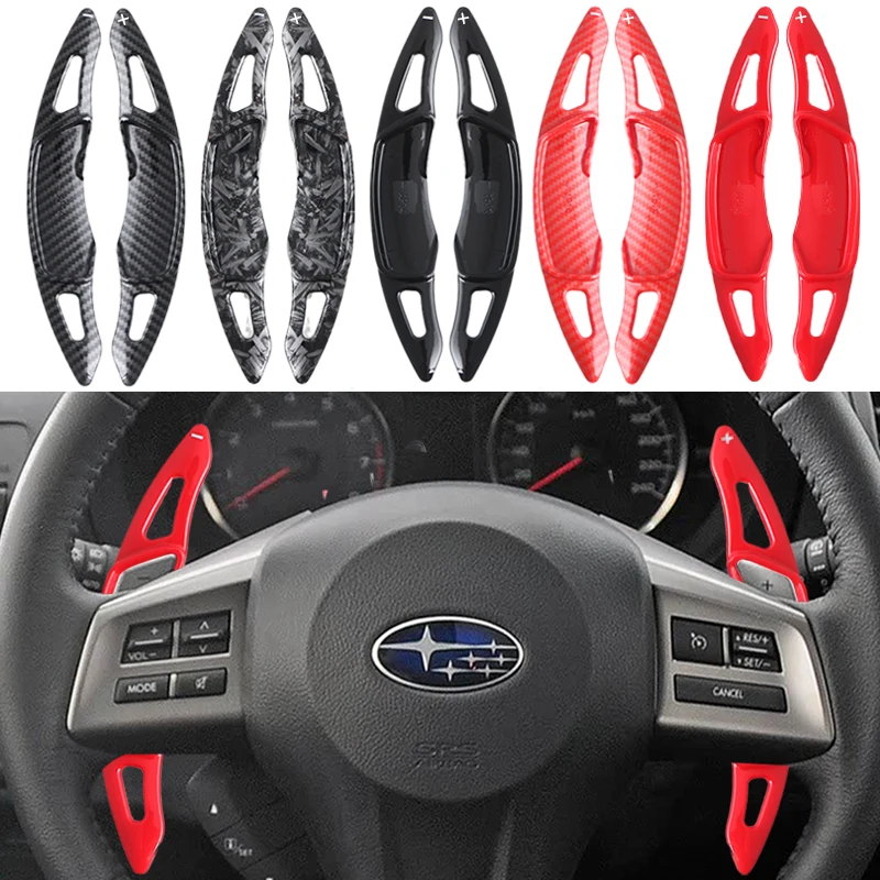 

For Subaru Forester Outback XV BRZ WRX Impreza Crosstrek Legacy For Toyota 86 Car Steering Wheel Paddle Shift