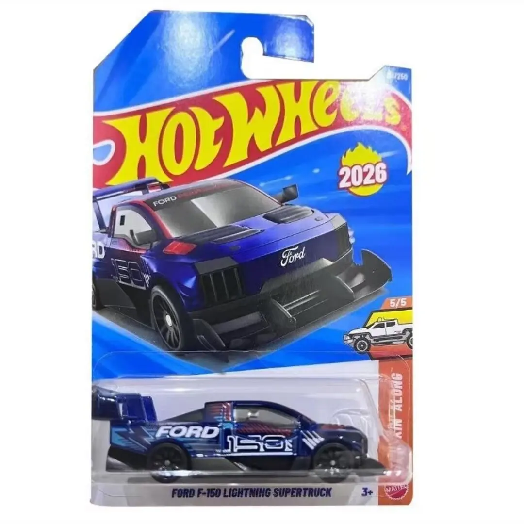 

2026-151 Hot Wheels Car FORD F-150 LIGHTNING SUPERTRUCK 1/64 Metal Die-cast Model Toy