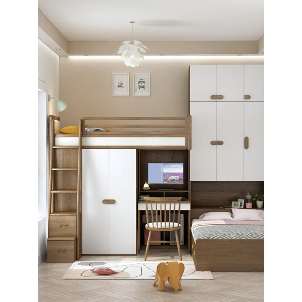 Ash Wood Bunk Bed, …