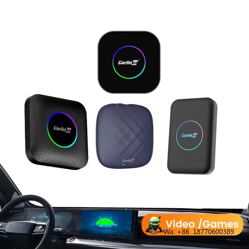 Carlink Carplay Android Auto 4k hdmi Smart Ai Box Car Play Android 13 Para Coche 128gb 8g Usb Carplay Dogle for Cars Tv youtube
