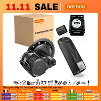 Bafang 1000W 750W 500W 250W Mid Drive Motor 36V 48V 52V Electric Bike Conversion Kit Hailong Lithium Battery BBS01B BBS02B BBSHD